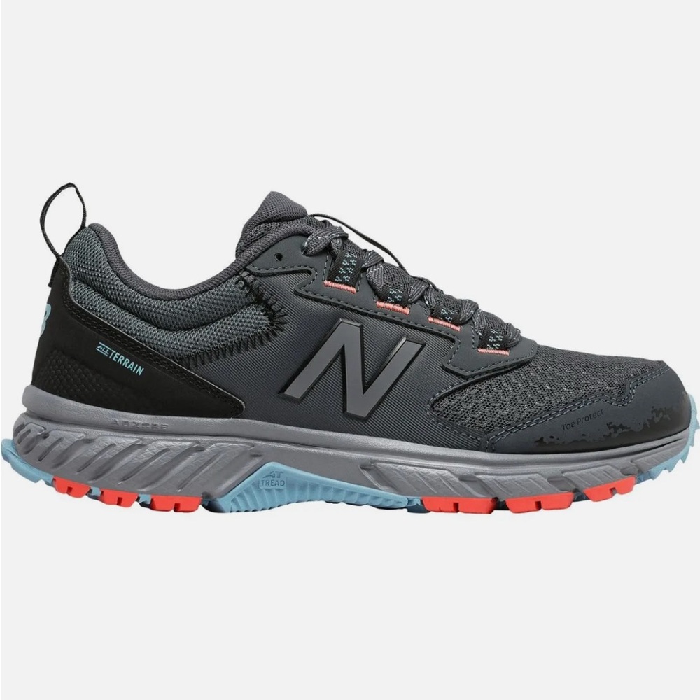 New Balance Gray and Blue Trail Running Shoes